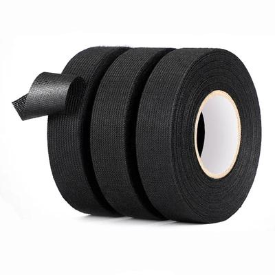 Electrical Tape Car Wiring Cloth Fabric Tape 9mm/15mm/19mm/25mm Adhesive Tapes Heat-resistant  Auto Harness Cable Organizer