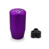 Aluminum 5-Speed Gear Shift Knob with 3 Adapters for Manual Transmission