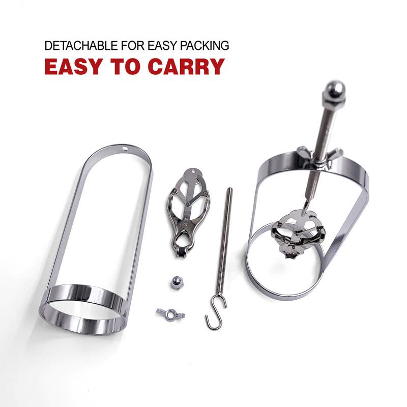 1/2Pcs Adjustable Nipple Clamps Breast Sensation Clips for Couples Adult Toy Female Chastity Cage Bondage Sex Tools