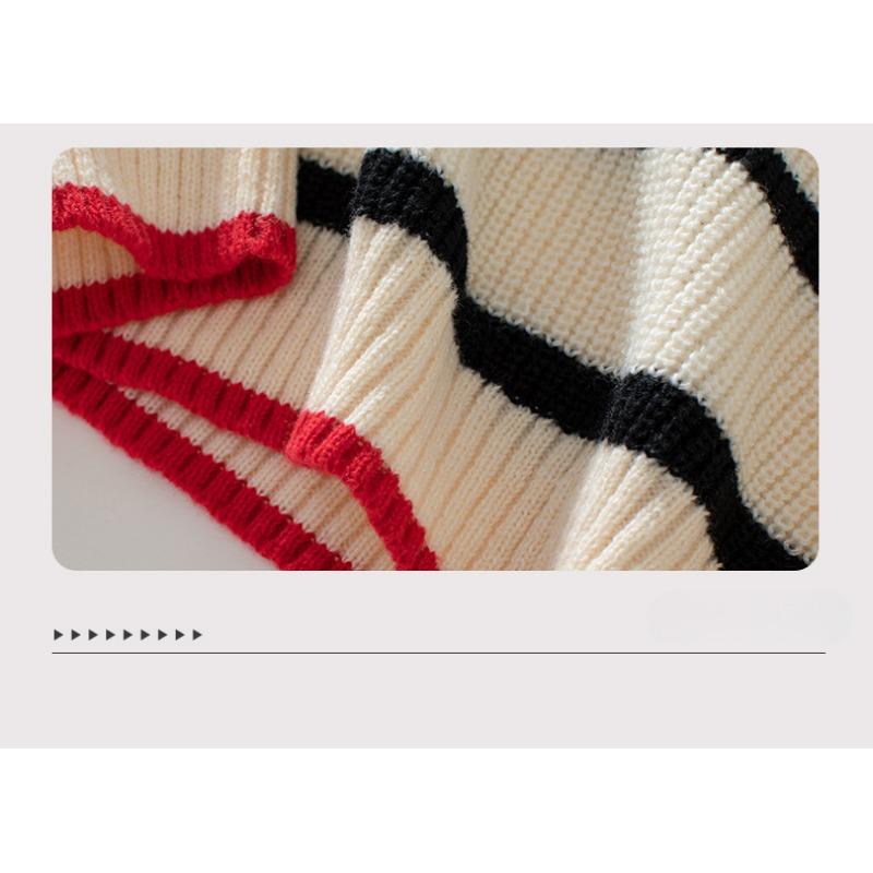 Женские свитера с длинным рукавом и круглым вырезом — фото 13