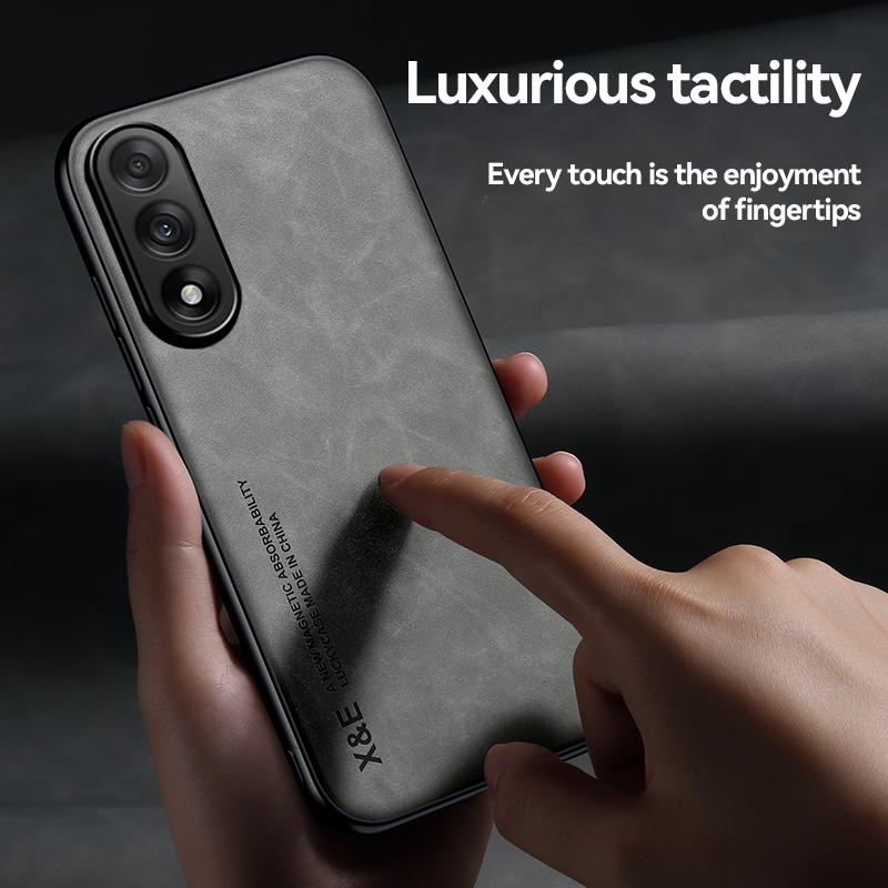 Magnetic Suede Leather Case For OnePlus Nord 5 Nord5 CE5 5G Shockproof Matte Soft Case Protective Cover Back Shell Coque Fundas