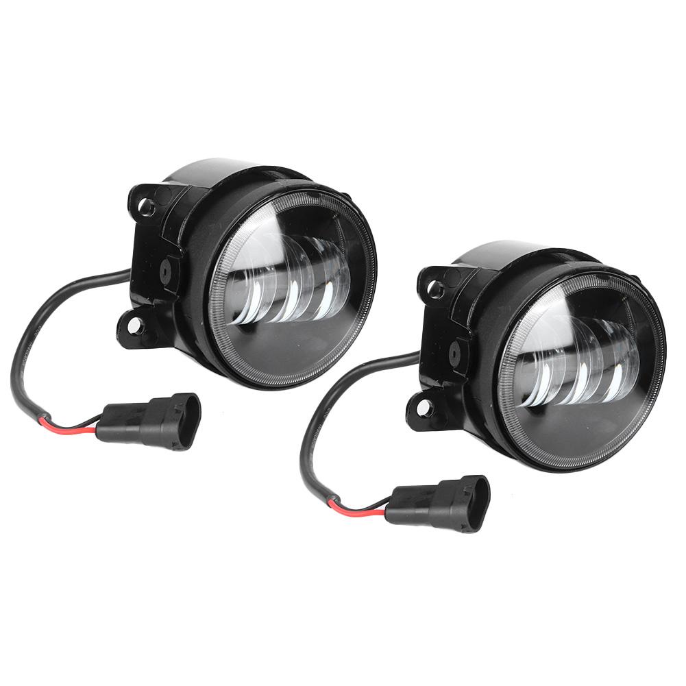 

2 шт. 4-дюймовые 20 Вт высокомощные противотуманные фары светодиодные двухцветные автомобильные аксессуары подходят для Honda