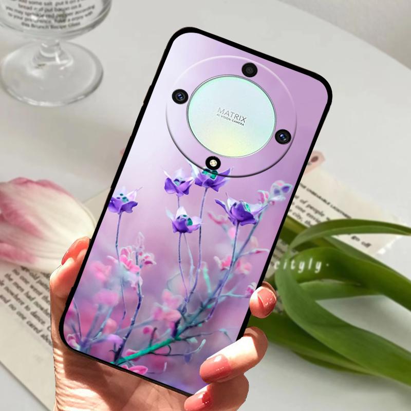 For Honor Magic6 Lite 5G Case Shockproof Soft TPU Silicone Phone Cover For Honor Magic 6 Lite 5G Capa Cartoon Magic6Lite 6 Lite Honor Magic6 Lite 5G