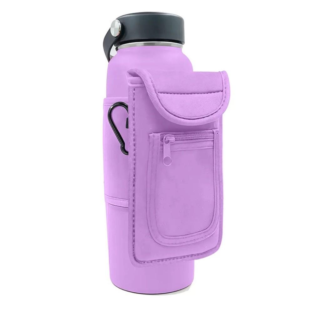 With Phone Holder Gym Bottle Pouch Exercise Equipment Water Bottle Carrier Holder  Gym Accessories