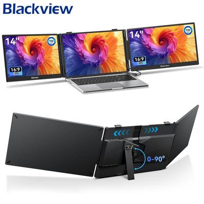 Blackview DCM5 14" 1920x1080 FHD IPS Dual Tragbarer Monitor   TÜV Geringer Blaulichtanteil