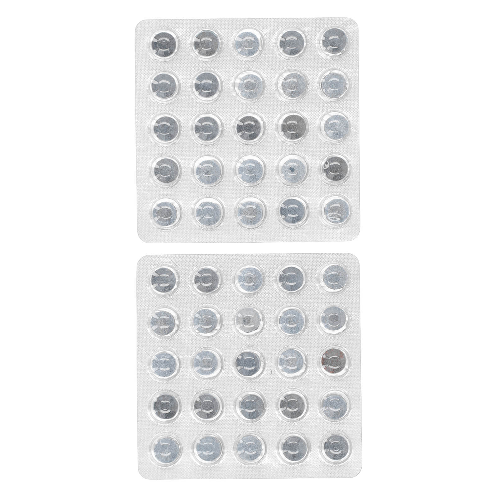 

50pcs Billiard Pool Cues Tips Kit Durable Pool Cue Tips PU Pool Stick Tips Replacement Kit S 10mm