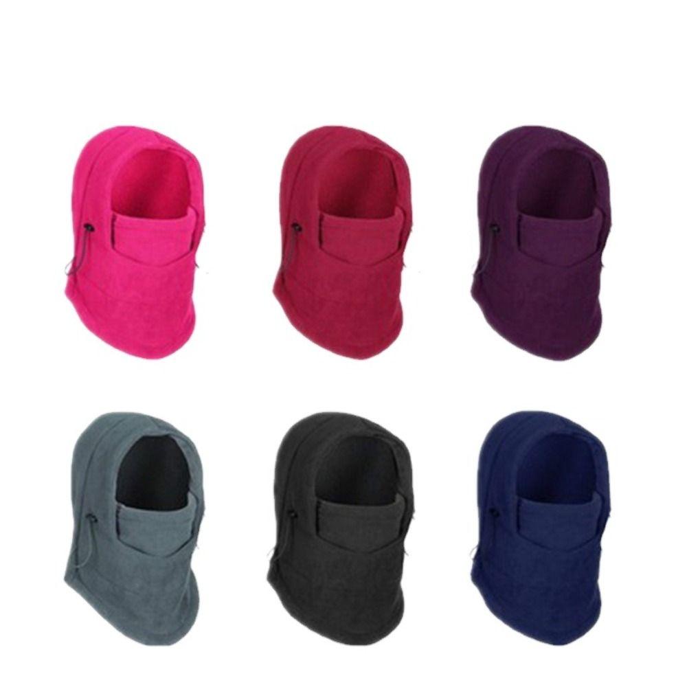 Protection Fleece Outdoor Skullies Bonnet Hat Hooded Hat Women Winter Cap Beanies Hat Pullover Cap