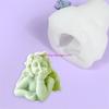Geflügelter Baby-Statue Silikonform für Kerzen- und Seifenherstellung Silikonformen für handgemachtes Valentinstagsgeschenk