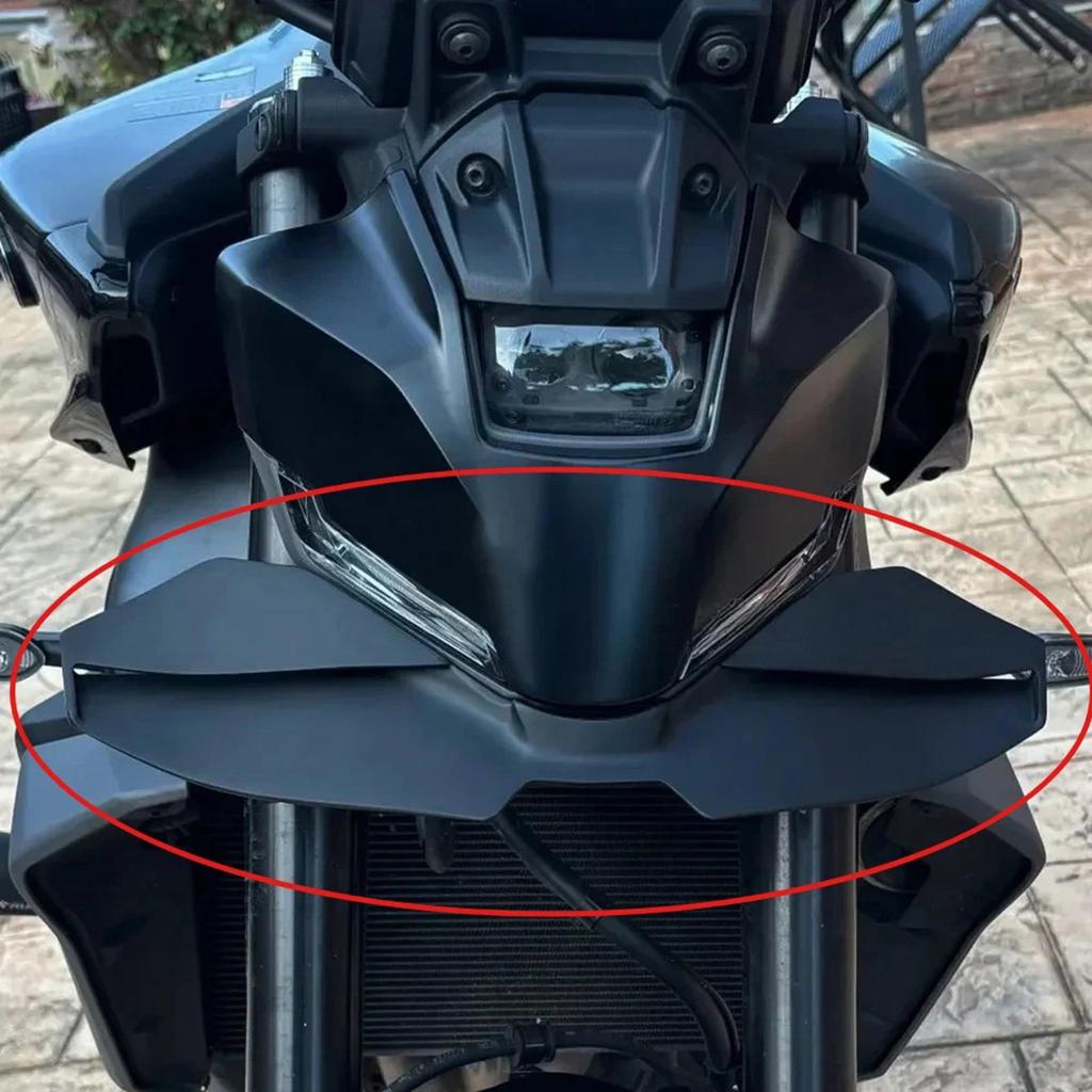 Motorcycle Beak Fairing Winglets Front Beak Extension Wheel Cover For MT09 SP 2024 2025 Motorbike Decors