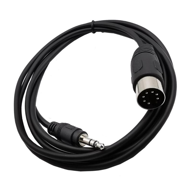 3.5mm To DIN7Cable DIN7P Male To 3.5mm Male Audios Cable for High Fidelitys Sound Transmission for DIN7 Stereo Equipment