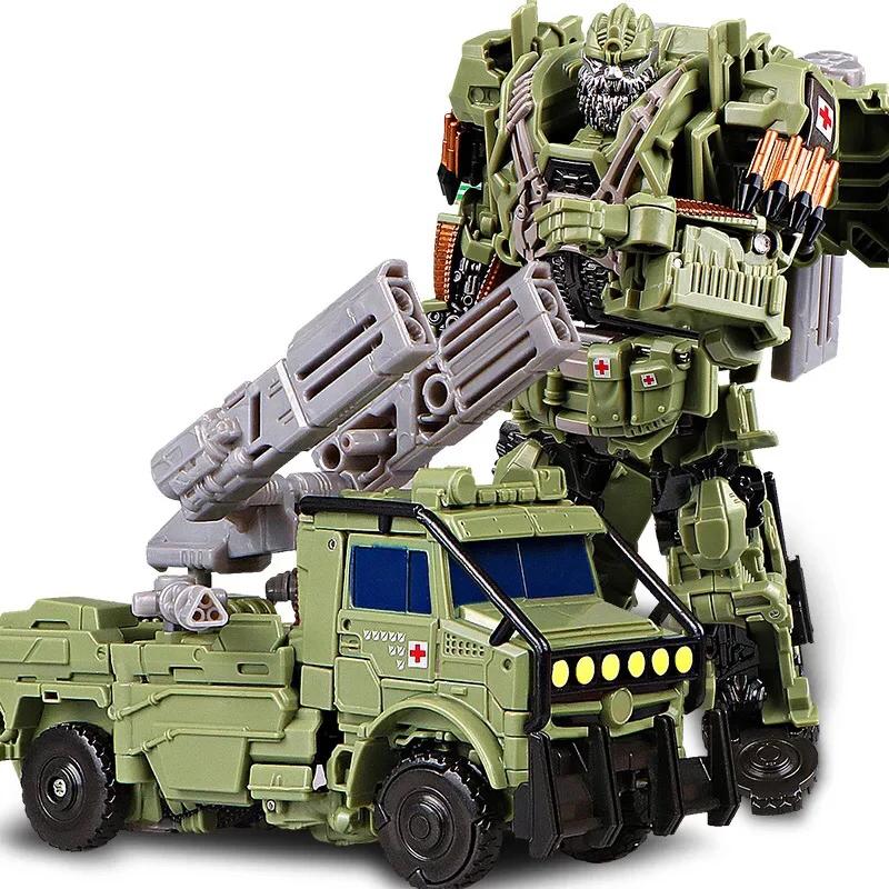 Black Mamba Transformation G1 BMB Barricade TF5 Polic Car Model Voyager Oversize Action Figure Toys Gift Boy NO BOX