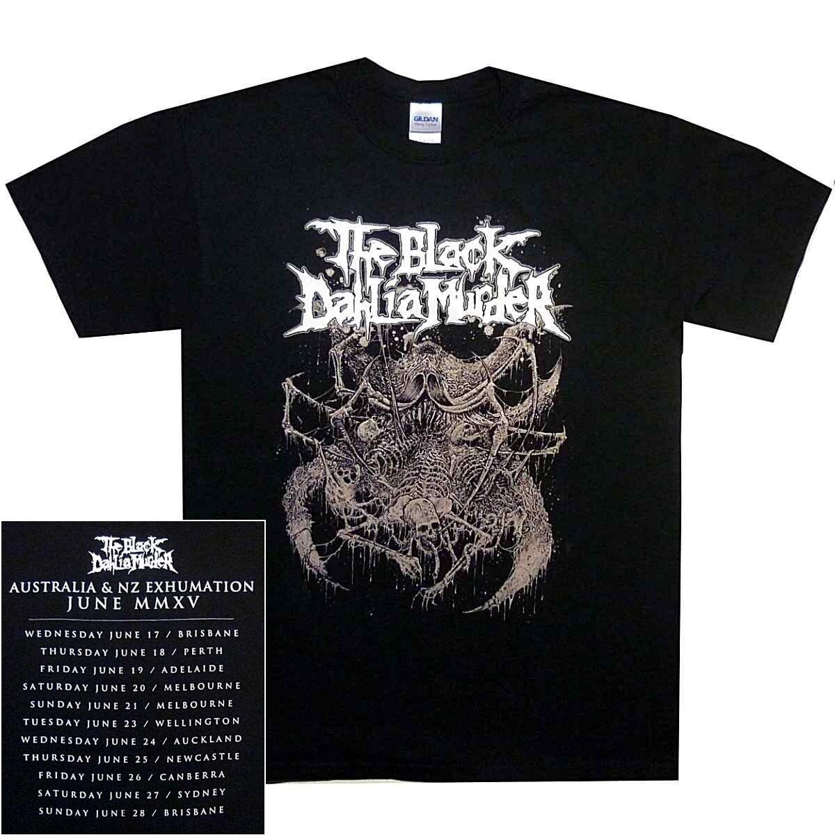 The Black Dahlia Murder Spider Demon Tour Shirt S-4XL T-Shirt L