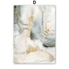 Forest Flower Birds Leaves Abstract Landscape Posters & Prints Wall Art Canvas Painting Pictures For Living Room Hotel Bar Decor