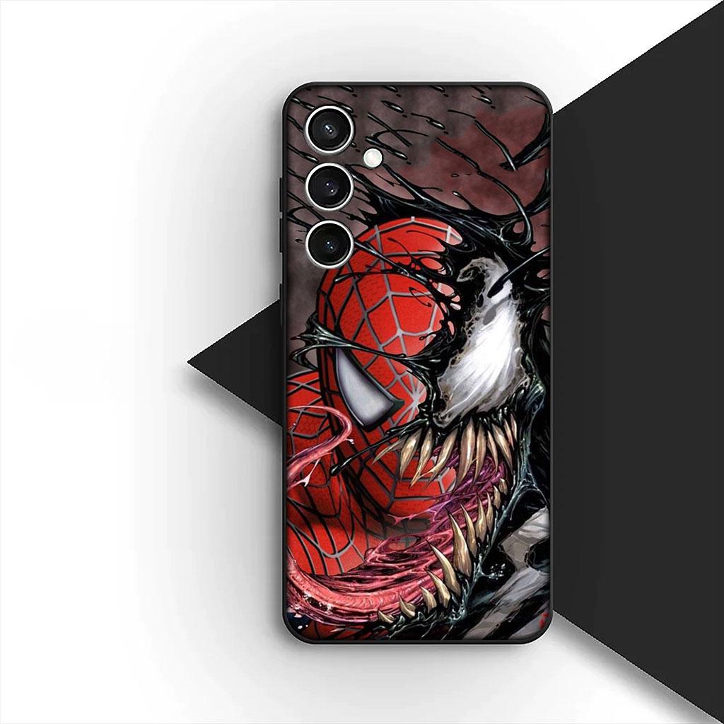 Phone Cover for Motorola Moto G86 G57 E14 E15 G14 G34 G35 G84 G24 A54 G15 Power E22 Case SpiderMan Marvel Venom Spider Man