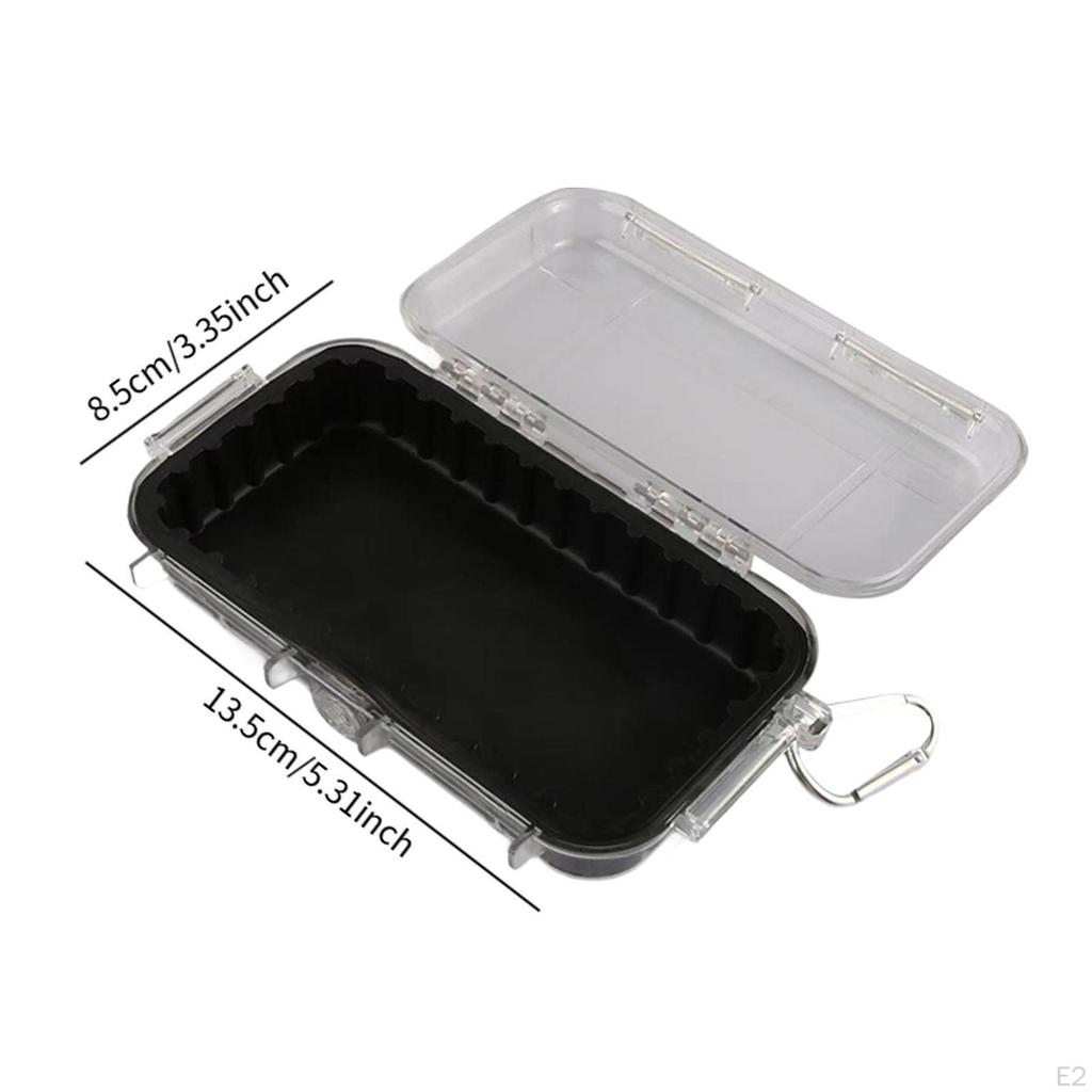 Sealed Waterproof Box Airtight Carry Storage Container Equipment Shockproof Camping