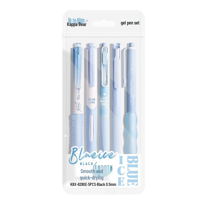 High-Quality Quick-Dry Student Push-Button Pen for Note-Taking & Signing