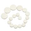 Clarinet Pads Casings Replacement Set Treble Drop B White
