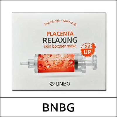 [BNBG] (a1) Mascarilla Placenta Skin Booster 30ml * 10 unidades / Relajante / Sin Caja(caso) / (Alabama)