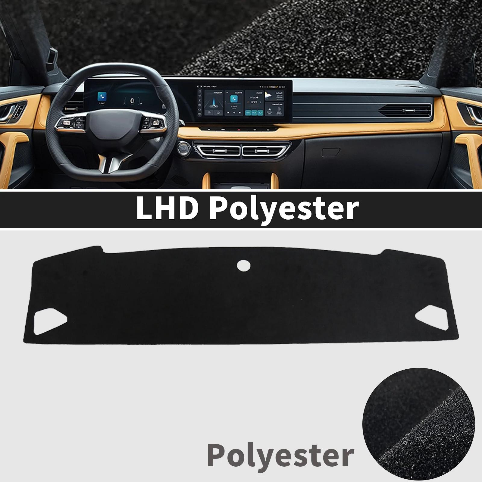

Подходит для MG HS EHS 2024 2025 2026 PHEV Подходит для приборной панели автомобиля, коврик-солнцезащитный козырек, противоскользящая накладка-защита приборной панели, аксессуары LHD Polyester