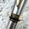 Used WATERMAN Ballpoint Pen Silver Gold