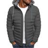 2025 Autumn And Winter Male Loose Overcoat Clothing Outdoor Casual Sportswear Fashion Streetwear Style Hooded Warm Zipper Jacket