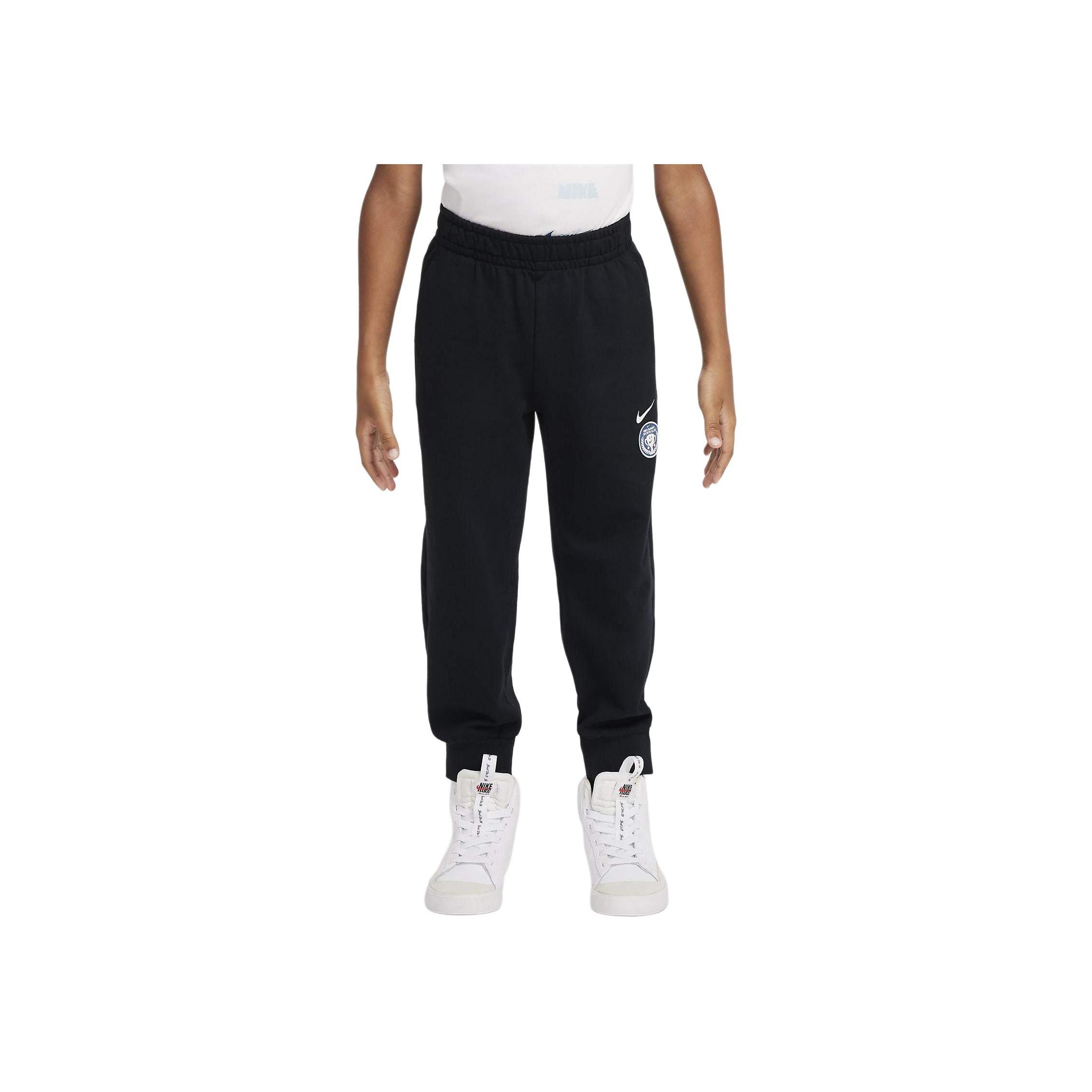 

Nike Knitted Sports Pants Soft Comfortable Versatile Breathable Kids bottoms Black HQ7959-010 7