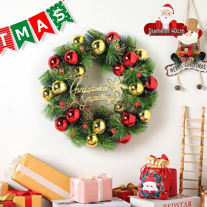 

Rattan Christmas Decor: Wreath, Garland, Tree Ornaments & Door Hangings