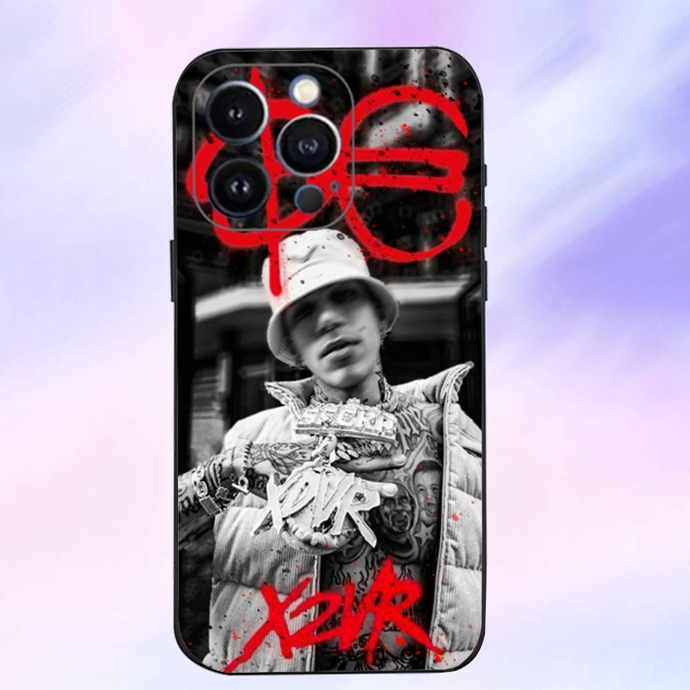 Rapper S-Sfera E-Ebbasta Handyhülle Für iPhone 16,15,14,13,12,11 Plus,Pro Max,XS,X,XR,SE,Mini,8,7,Weiches Silikon Schwarze Hülle