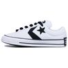 Puff Player Low Top Skateboard Shoes Unisex White Black A14721C