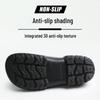 Pofuniao Waterproof Slip-On Rain Boots
