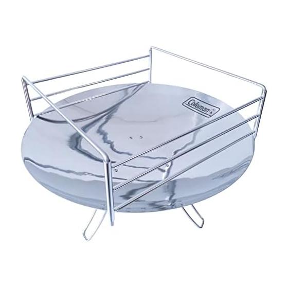 [Made in Japan 18-8 Stainless Steel] Coleman Fire Disc Bonfire Stand 3 Tier Pipe Frame Stainless Steel Bonfire Bonfire Bonfire Stand 3 Tier Heat