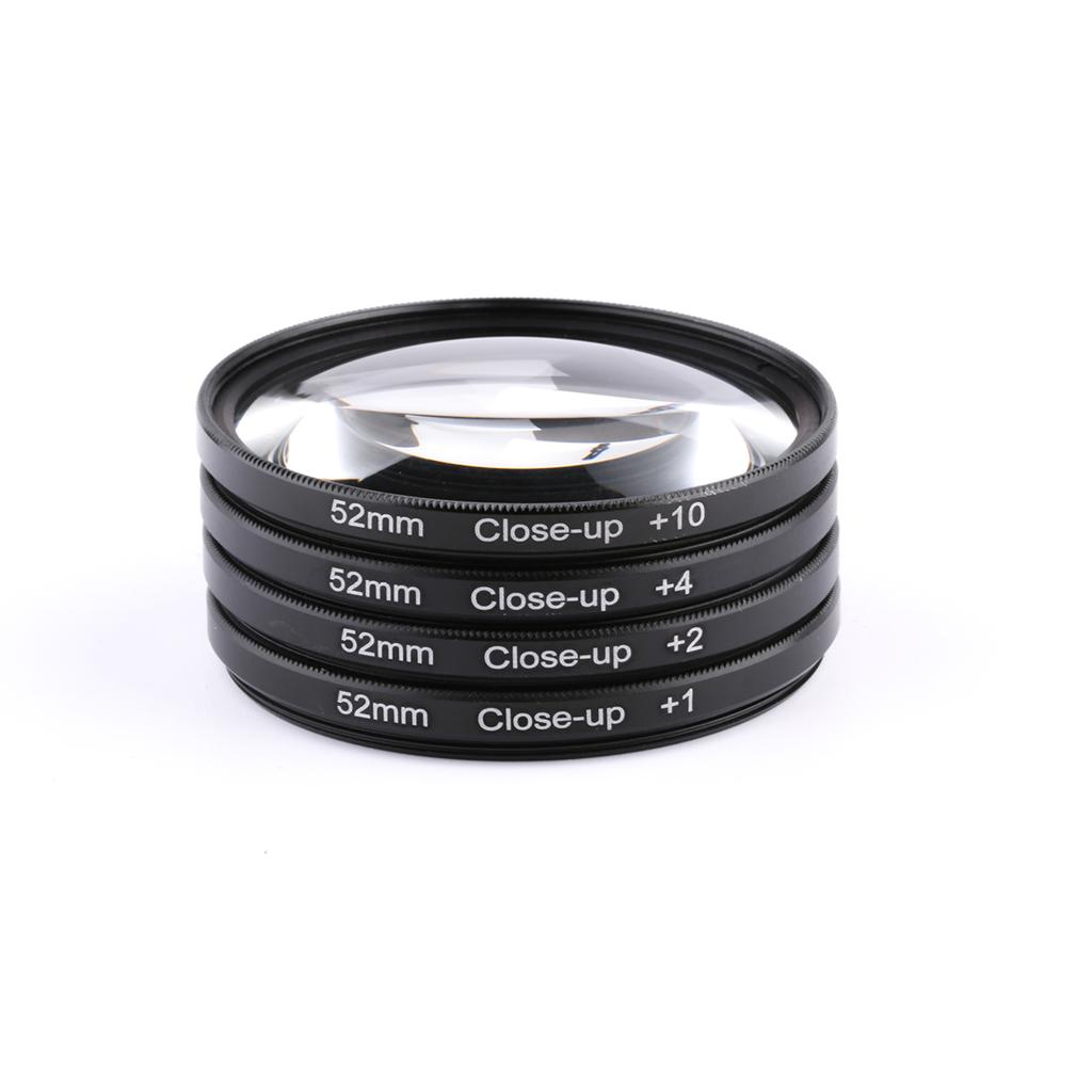 Makro-Nahfilter-Set +1 +2 +4 +10 Für Canon Nikon Sony Kameraobjektiv 37mm-77mm Fotografie
