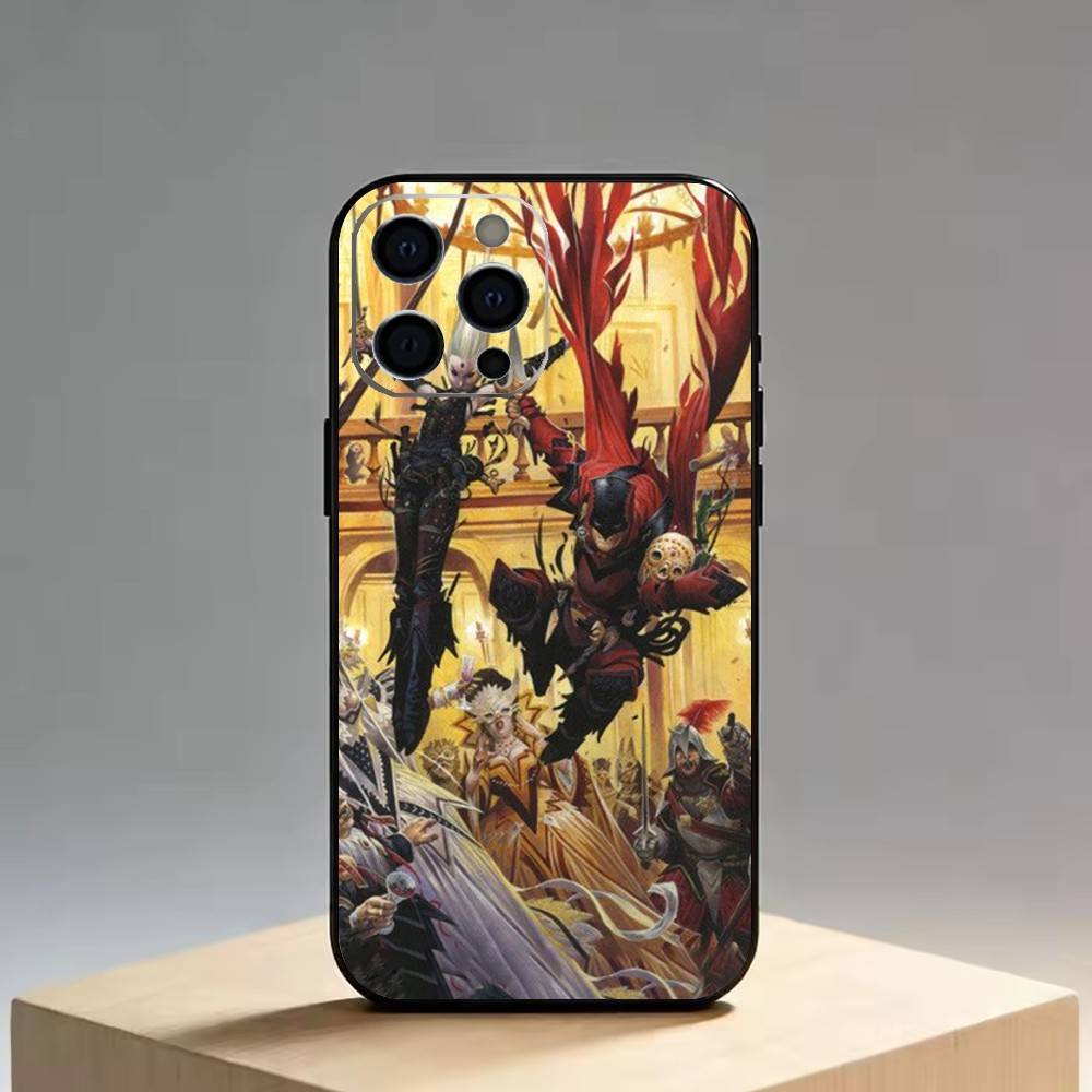 Pathfinder Kingmaker   Funda de Teléfono Para iPhone 17, 16,15,14,13,12,11 Plus,Pro Max, Otros Cubierta Blanda Negra