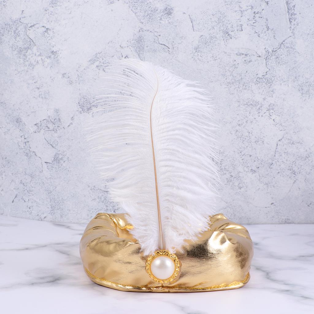 Halloween Kings Hat Indian Turban Hats Prince Hat Arab Headwear Decoration Headdress For Boys Cosplay Party Supplies