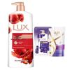 LUX Drunken Orchid Scent Bath & Hair Care Set