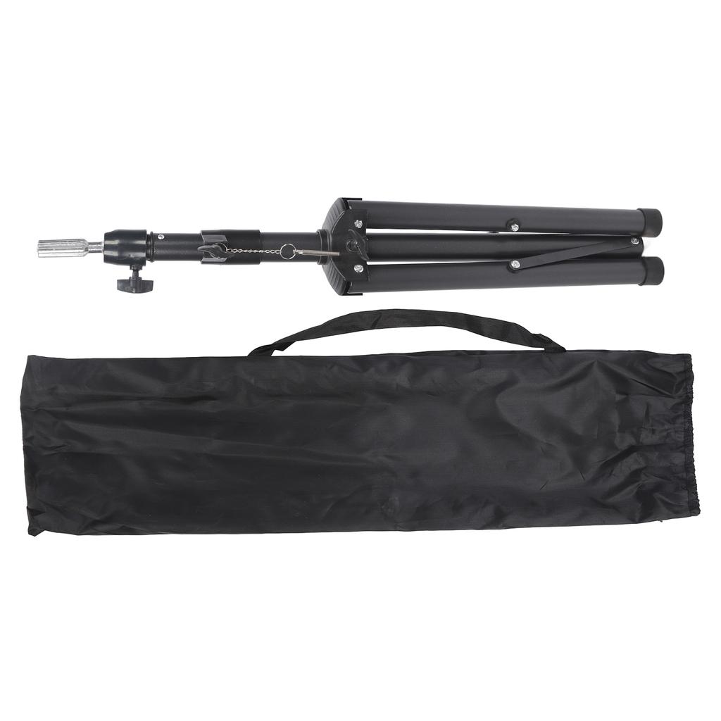 Wig Head Stand Tripod Metal Aluminium Alloy Height Adjustable Mannequin Manikin Training Head Stand