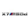 7.3cm pentru literă logo M autocolant emblemă portbagaj Pentru BMW X3 M40D 40I X4 M40D X5 M50D 50I X6 M50D 50I X7 M50D 50I Accesorii ut2