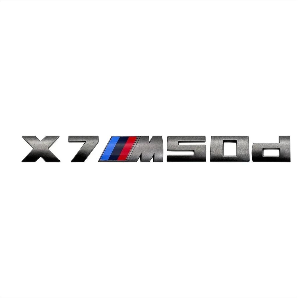 7.3cm pentru literă logo M autocolant emblemă portbagaj Pentru BMW X3 M40D 40I X4 M40D X5 M50D 50I X6 M50D 50I X7 M50D 50I Accesorii ut2