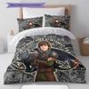 How Train Dragon Pattern Bedding Quilt Set Quilt Cover Pillowcase Home Birthday Gift(1 * Duvet Cover + 2 * Pillowcase, Without Core)