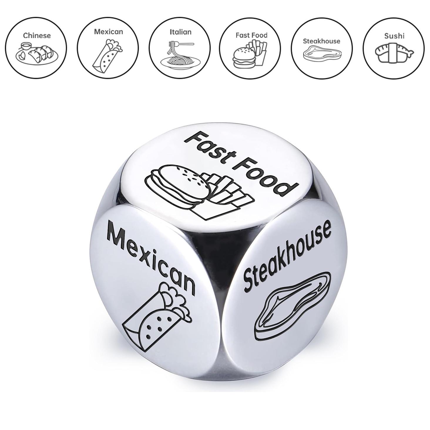 Date Night Food Decision Dice