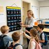 Storage Hanging Bag Classroom Mobile Cell Phone Storage Hanging Bag Portable Numbered 11 Pocket Hook School Wall Door Decor