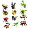 Fun Three-dimensional Assembled Building Blocks Insect World Series Toys, Educational Toys, Assembled Toys, Birthday Gifts.