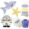 Kit da uncinetto Animal sery per principianti Set iniziale all'uncinetto, Kit da uncinetto fai-da-te per principianti, Kit per uncinetto e maglia passo dopo passo