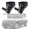 Front Windshield Washer Nozzle Wiper Spray Jet for Jeep Grand Cherokee for Dodge Grand Caravan / Durango # 68269108AA 55372143AB