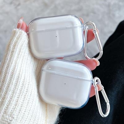 Clear Soft TPU with Lanyard Earbuds Case For AirPods Pro3/Pro2/Pro Earphone Case For AirPods 1/2/3/4 Shockproof Silicone Cover