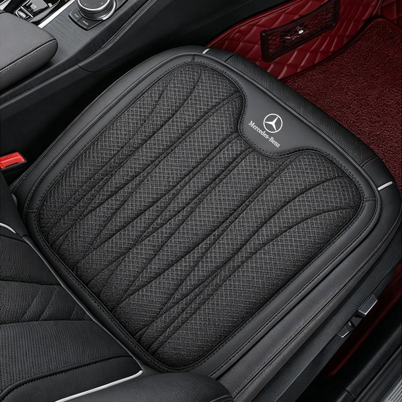 CRZ1 Car Seat Headrest Lumbar Pad Ice Silk Cushion For Mercedes Benz GLC W205 W204 W163 W212 W177 W206 W220 W222 W210 W213 W221 W211