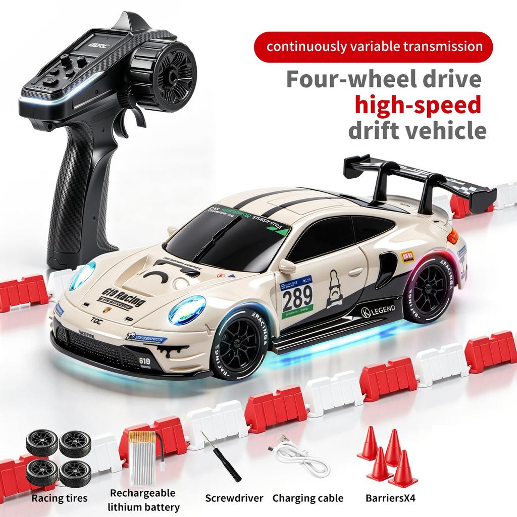 1:43 4D RC Full Scale Mini Drift Remote Control Car 4WD APP Control Racing Car Children's Toy Car Male