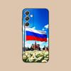 Russia Flag Mobile Cell Phone Case for Samsung Galaxy S26 S25 S24 S23 S22 S21 S20 Note20 Plus FE Ultra Colorful Cover Smartphone