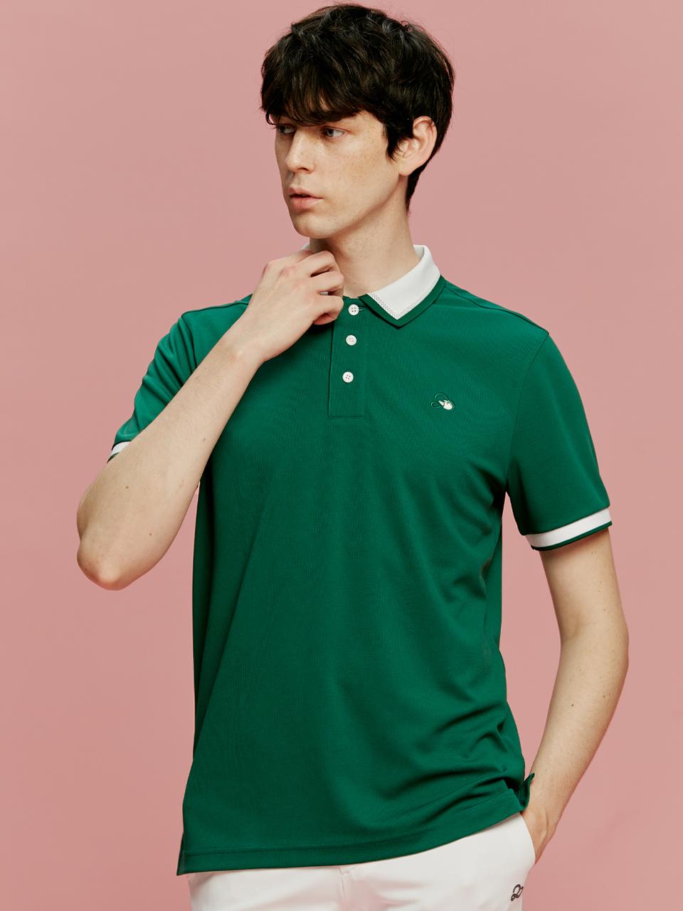Classic Polo Shirt [Dark Green] Dark Green/95
