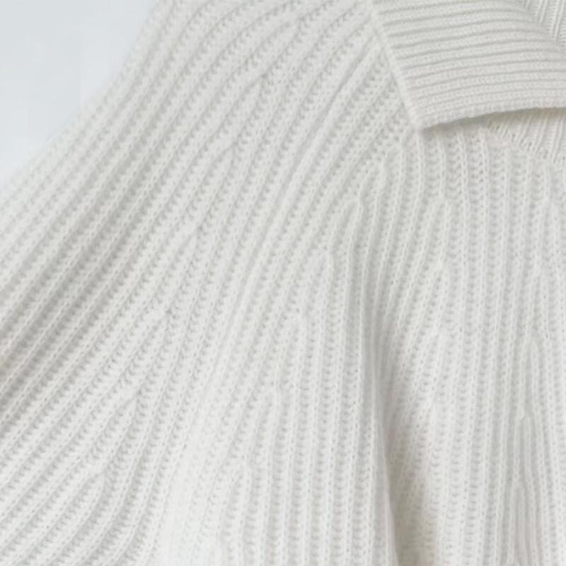 Mokana Premium Retro Chic Cashmere Long-Sleeve Sweater MKNJD4038